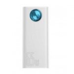 Повербанк (УМБ) Baseus Amblight Digital Display Quick Charge (BS-30KP365) 30000 mAh 65W White