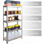 Стелаж металевий складський 3в1 180х90х40см 875кг MEDAS Proffessional (9/11)- Ідеальне рішення для вашого складу - Зображення 4