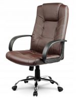 Офісне крісло Sofotel Eago 221 коричневе. Яскравий стиль та комфорт