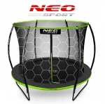 Батут Neo-Sport Premium 252 см із Внутрішньою Сіткою + Драбинка - Забезпечте Розваги для Дітей і Дорослих - Зображення 2