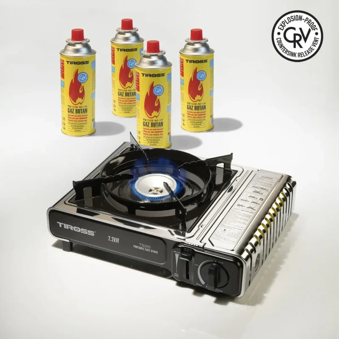 Туристична Газова Плита Tiross TS-265 - Зображення 5