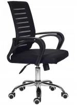 Офісне крісло MemFlow BLACK K10-комфорт та стиль для сучасного інтер'єру - Зображення 3