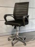 Офісне крісло MemFlow BLACK K10-комфорт та стиль для сучасного інтер'єру - Зображення 5