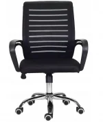 Офісне крісло MemFlow BLACK K10-комфорт та стиль для сучасного інтер'єру - Зображення 6