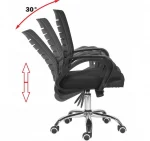 Офісне крісло MemFlow BLACK K10-комфорт та стиль для сучасного інтер'єру - Зображення 11