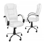 Офісне крісло Malatec 23240 екошкіра: Елегантність і комфорт для вашого робочого простору