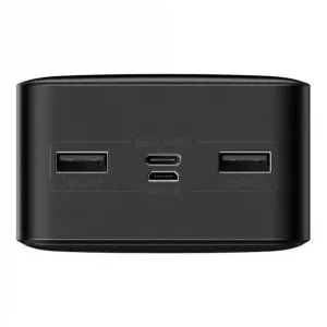 Повербанк Baseus PPBD050201 Bipow 30000mAh 2xUSB USB-C 15W Black Магазин YOMO