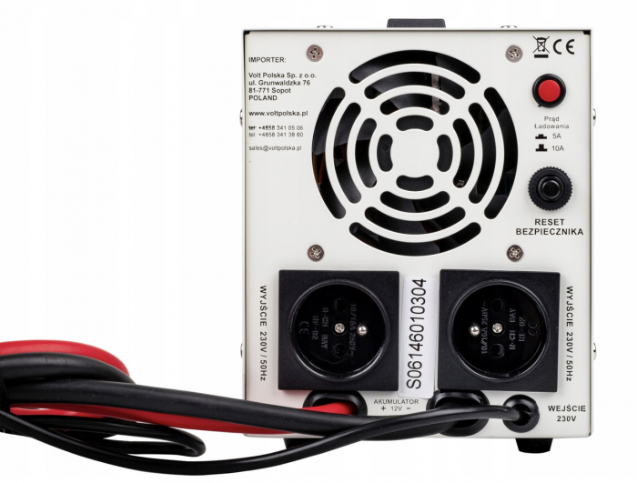 Джерело безперебійного живлення SINUSPRO-1000E 12В/230W VOLT POLSKA - Зображення 5