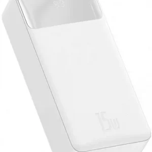 ПОВЕРБАНК Baseus PPBD050202 Bipow 30000mAh 2xUSB, USB-C 15W White Магазин YOMO