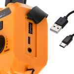 Радіо Портативне Adler AD 1197 1200 мАг USB Ліхтар - Зображення 12