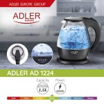 Чайник Adler AD 1224 зі скла: стильний і зручний для гарячого чаю