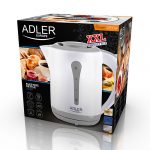 Чайник Adler AD 1244 2.5L: Великий об'єм для особливих моментів з друзями та сім'єю