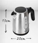 Чайник Adler AD 1273 1.0 л: компактний розмір для насиченого смаку - Зображення 3