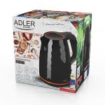 Чайник Adler AD 1277 1.7L black: Чорний дизайн для інтенсивного смаку чаю - Зображення 5
