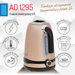 Чайник з регулятором температури Adler AD 1295 1.7L: інноваційні технології для ідеального чаювання