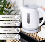 Чайник Adler AD 1371g пластиковий 0.8 л: Легкість і комфорт для вашого щоденного чаювання