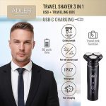 Бритва 3 в 1 Електробритва USB Adler ADEG AD 2940 + футляр - Зображення 8
