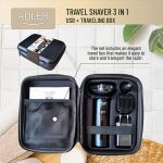Бритва 3 в 1 Електробритва USB Adler ADEG AD 2940 + футляр - Зображення 16