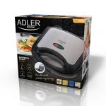Бутербродниця Adler AD 3015 - смачні бутерброди вдома - Зображення 4