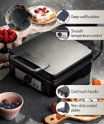 Вафельниця Adler AD 3049 1800W - Потужна вафельниця для швидкого приготування від Adler