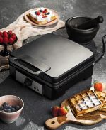 Вафельниця Adler AD 3049 1800W - Потужна вафельниця для швидкого приготування від Adler - Зображення 4