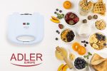 Вафельниця Adler AD 311 700 Вт - Міні вафельниця для компактного використання від Adler