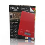 Ваги кухонні Adler AD 3138 red - Зображення 5