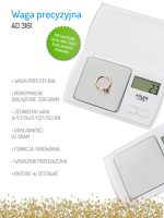 Вага Ювелірна Adler AD 3161 - 0.1 грам - Зображення 6