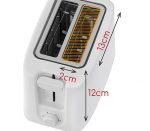 Подвійна порція смаку з тостером Adler AD 3223 - Зображення 6