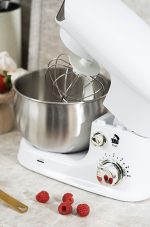 Планетарний міксер Adler AD 4226w 1200W 3л - Білий планетарний міксер Adler з 1200 Вт потужності та 3-літровою чашею - Зображення 3