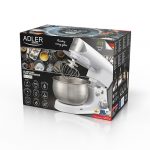 Планетарний міксер Adler AD 4226w 1200W 3л - Білий планетарний міксер Adler з 1200 Вт потужності та 3-літровою чашею