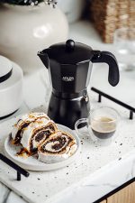 Кавоварка гейзерна еспресо Adler AD 4421 320ml - Зображення 8