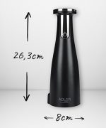 Набір з 3 подрібнювачів для спецій, солі та перцю - USB Adler AD 4449b - Зручний набір подрібнювачів для спецій, солі та перцю з USB-з'єднанням від Adler - Зображення 2