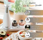 Набір з 3 подрібнювачів для спецій, солі та перцю - USB Adler AD 4449w - Практичний набір подрібнювачів для спецій, солі та перцю з USB-з'єднанням від Adler - Зображення 5