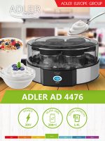 Йогуртниця Adler AD 4476