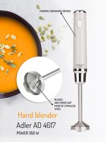 Блендер Adler AD 4617 grey - Зображення 2