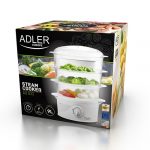 Пароварка Adler AD 633 - Пароварка для збереження корисних речовин у продуктах від Adler