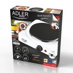 Плита електрична Adler AD 6503 - Електрична плита від Adler для приготування різноманітних страв - Зображення 5
