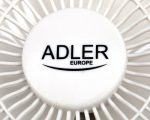 Вентилятор Adler AD 7317 із кліпсою затискачем та підставкою 15W (30W) 46дБ 7м³/хв