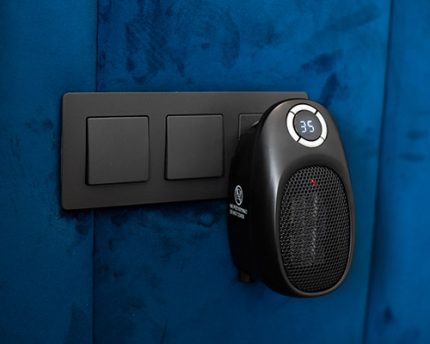 Керамічний Обігрівач Тепловентилятор Adler AD 7726 Дисплей і регулятор температури