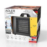 Керамічний обогрівач Adler AD 7740 3000Вт - Зображення 7