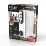 Масляний радіатор Adler AD 7816 з 9 ребрами: Зберігайте комфортну температуру у вашому приміщенні з масляним радіатором Adler - Зображення 2