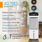 Кліматизатор 3в1 12л Adler AD 7913: Прохолода влітку для вашого комфорту