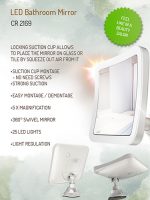 Зеркало косметичне LED Camry CR 2169: Ідеальне для ретельного нанесення макіяжу - Зображення 3
