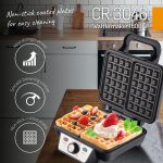 Вафельниця Camry CR 3046 - Зручна вафельниця, що робить процес приготування приємним - Зображення 5