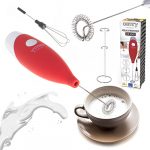 Спінювач молока з підставкою Camry CR 4501r - Великий вспінювач молока від Camry для створення смачних пінистих напоїв