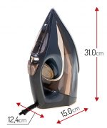 Парова праска Camry CR 5036 3400W: Швидке та легке прасування без зусиль - Зображення 4