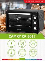 Духовка Camry CR 6017 63L - Потужна духовка великого обсягу для різноманітних страв від Camry - Зображення 7