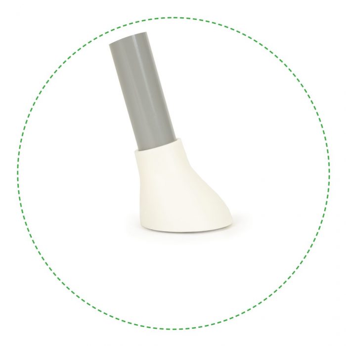 Стільчик для годування ECOTOYS 2в1, білий HA-007 Комфорт і універсальність для щасливих моментів з малюком - Зображення 4