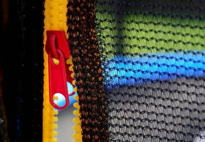 Дитячий Садовий Батут FunFit із Захисною Сіткою + Драбинка 374 см - Зображення 7